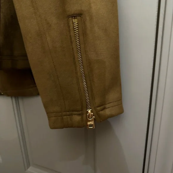 Marc New York Tan Suede Utility Jacket 2X Plus Size - Picture 5 of 6